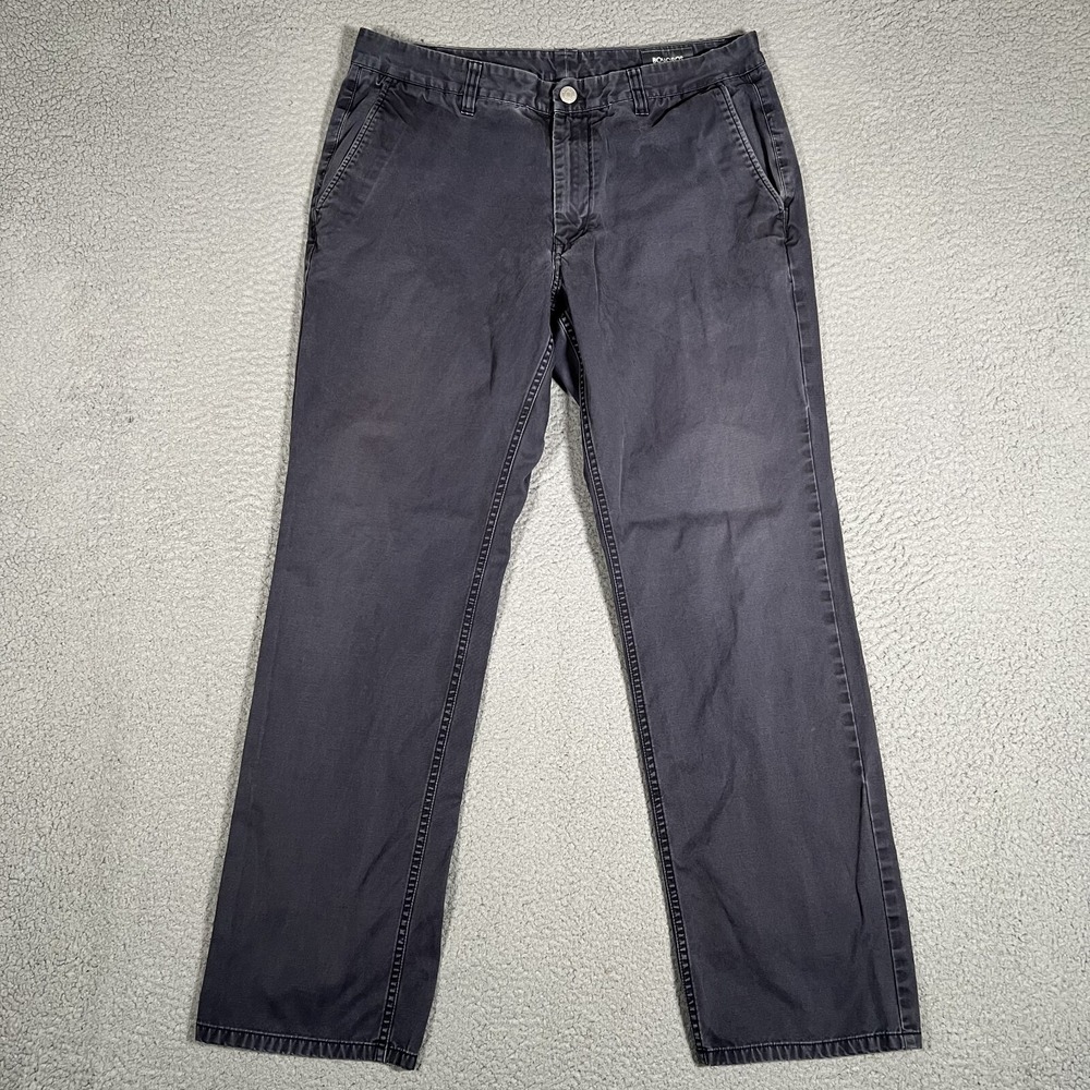 Bonobos Pants‎ Mens 32x30 Blue Chino Casual Preppy Straight Sunwashed Pockets